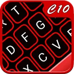 Red Neon Keyboard | Indus Appstore | App Icon