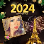 New Year 2024 Photo Frame | Indus Appstore | App Icon