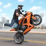 Moto Bike Stunt Wheelie Game | Indus Appstore | App Icon