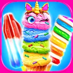 Rainbow Unicorn Ice Cream | Indus Appstore | App Icon