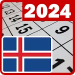 Íslandsdagatal 2024 | Indus Appstore | App Icon