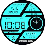 Chrono Dual Watch Face | Indus Appstore | App Icon