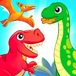 Dinosaur games for kids age 2app icon