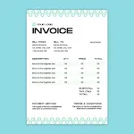 Blank Invoice Templates | Indus Appstore | App Icon