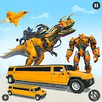 Flying Dino Robot Car Games | Indus Appstore | App Icon