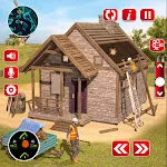 Wood House Construction Game | Indus Appstore | App Icon