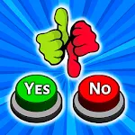 Yes & No Buttons Game Buzzer | Indus Appstore | App Icon