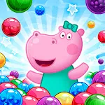 Hippo Bubble Pop Game | Indus Appstore | App Icon