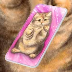 Cute Fluffy Cat Live Wallpaper | Indus Appstore | App Icon