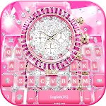 Pink Luxury Watch Theme | Indus Appstore | App Icon