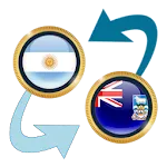 AR Peso x Falkland Isl. Pound | Indus Appstore | App Icon