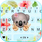 Floral Koala Keyboard Backgrou | Indus Appstore | App Icon