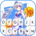 Cute Cheerleader Keyboard Them | Indus Appstore | App Icon