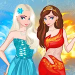 Icy or Fire dress up game | Indus Appstore | App Icon