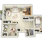 3d Home designs layouts | Indus Appstore | App Icon