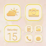 Wow Champagne Kisses Theme | Indus Appstore | App Icon