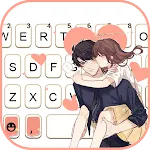 Anime Couple Love Keyboard Bac | Indus Appstore | App Icon