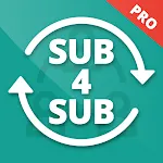 Sub4Sub Pro - view, like & sub | Indus Appstore | App Icon