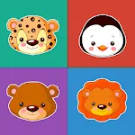 Animals memory game for kids | Indus Appstore | App Icon