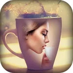 Coffee Cup Photo Frame | Indus Appstore | App Icon