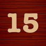 Wooden 15 Puzzle ! Number Slid | Indus Appstore | App Icon