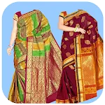 Women Pattu Saree Photo Suit | Indus Appstore | App Icon