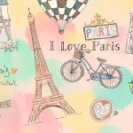 I Love Paris Theme +HOME | Indus Appstore | App Icon