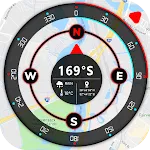 GPS compass map for Android | Indus Appstore | App Icon