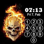 Lock Screen - Skull Pin Lock S | Indus Appstore | App Icon