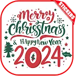 2024 New Year Stickers | Indus Appstore | App Icon