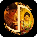 New Year Video Maker | Indus Appstore | App Icon