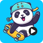 Animated Panda WhastickerApp | Indus Appstore | App Icon