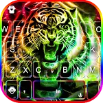 Neon Tiger Keyboard Theme | Indus Appstore | App Icon