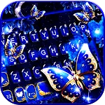 Blue Fancy Butterfly Theme | Indus Appstore | App Icon