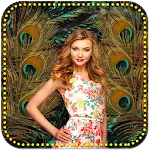 Peacock Feather PhotoFrames HD | Indus Appstore | App Icon