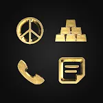 Solid Gold - Icon Pack | Indus Appstore | App Icon