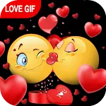 WASticker Love Rose Emoji GIF | Indus Appstore | App Icon