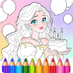 Princess Game Fantasy Coloring | Indus Appstore | App Icon