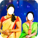 Women Saree Photo Suit  girls | Indus Appstore | App Icon