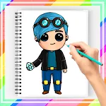 How to Draw Famous Youtubers | Indus Appstore | App Icon