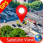 GPS Earth Map Navigation | Indus Appstore | App Icon