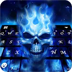 Flaming Skull 3D Theme | Indus Appstore | App Icon