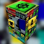 Colorful Metal Cube Theme | Indus Appstore | App Icon