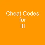 Cheat Codes List for III | Indus Appstore | App Icon