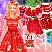 Christmas Princess Dress Upapp icon