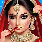 Indian Wedding Makeup Dressup | Indus Appstore | App Icon