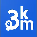 3km | Indus Appstore | App Icon