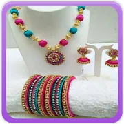 Silk Thread Jewellry Gallery | Indus Appstore | App Icon