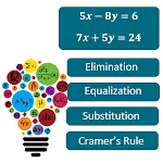 2x2 System of Equation Solvers | Indus Appstore | App Icon