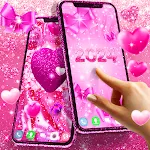 Lovely pink live wallpaper | Indus Appstore | App Icon